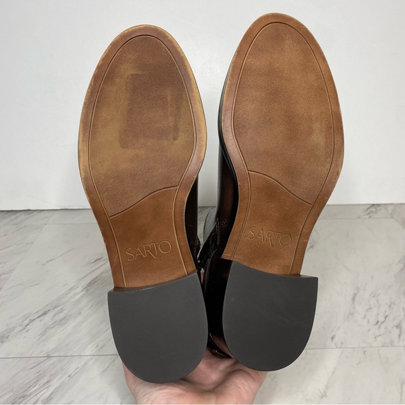 Franco Sarto Colt Brown Leather Bootie 9M - Picture 13 of 14